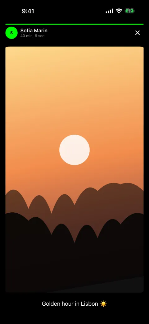 A contact's photo story